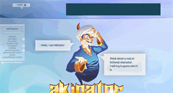 Desktop Screenshot of en.akinator.com
